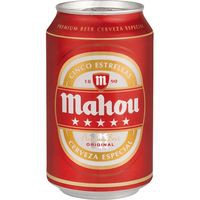 Cerveza MAHOU 5 Estrellas